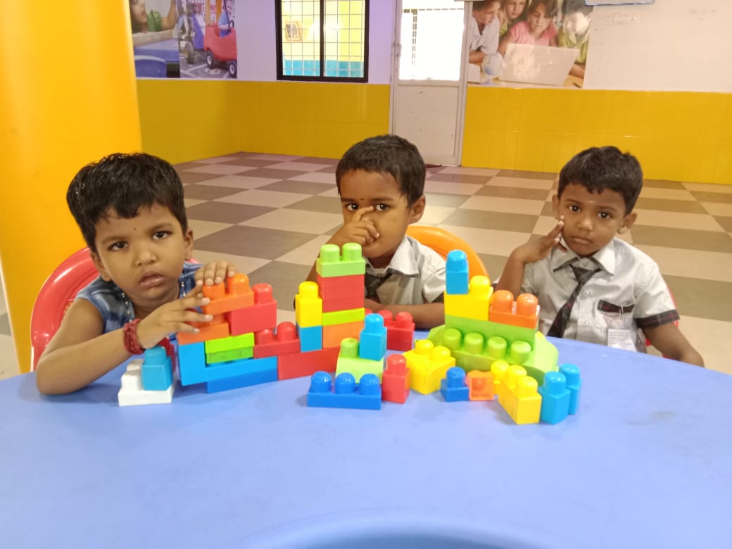 Blocks Activity By KG Students